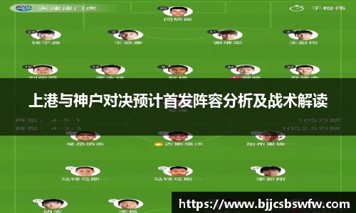 上港与神户对决预计首发阵容分析及战术解读